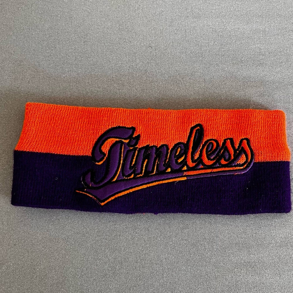 Timeless Men/Women Orange and Purple Headband, NWOT